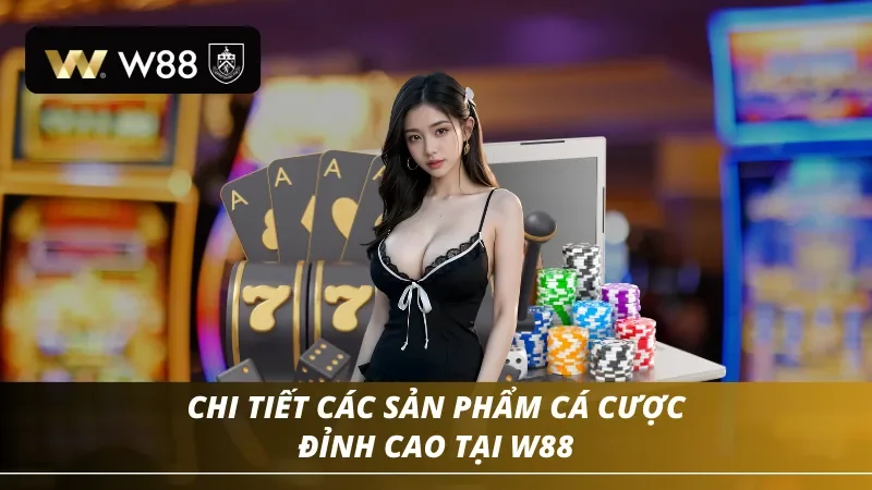 Chi tiết về các sản phẩm cá cược đỉnh cao tại nhà cái W88